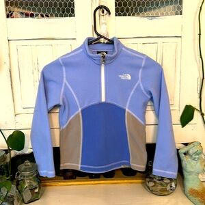 Kids NorthFace 3/4 zip fleece